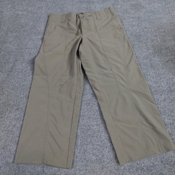 Patagonia Women's Pants 6 Beige Capri Hiking Performance Intercontinental - Picture 1 of 13
